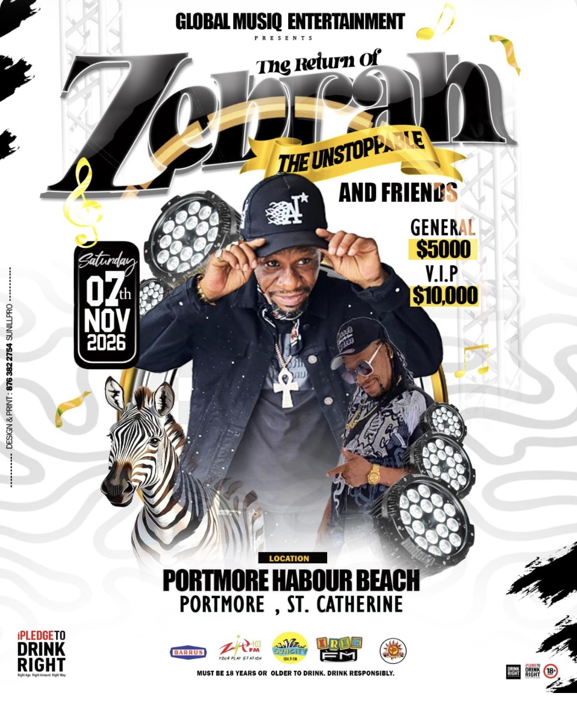 The Return of Zebrah The Unstoppable and Friends