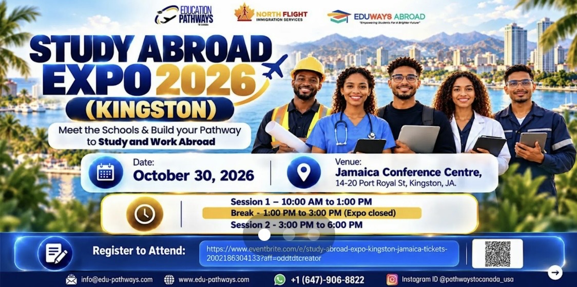 STUDY ABROAD EXPO (Kingston, Jamaica)