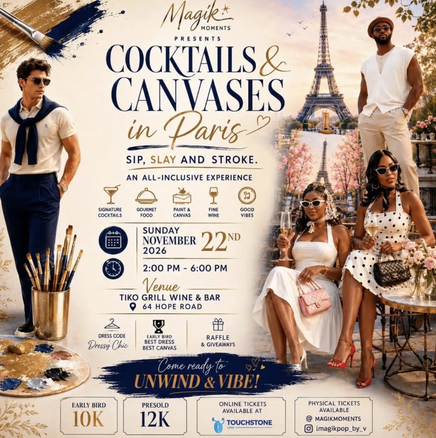 Cocktails and Canvases in Paris
