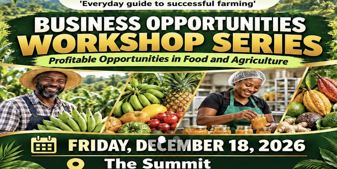 Business Workshop Series-Profitable Opportunities in Food and Agriculture